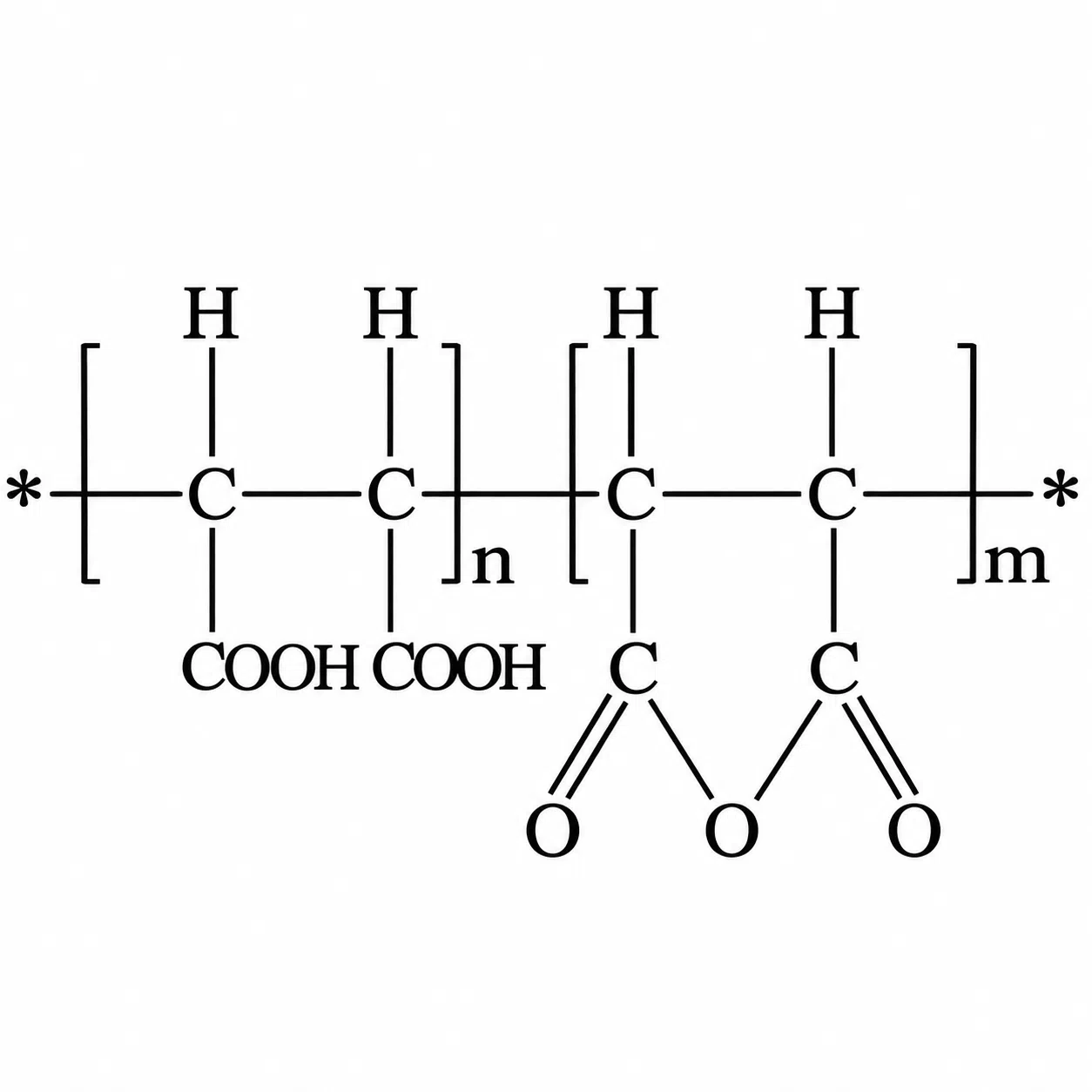 Anhydride polymaléique hydrolysé
